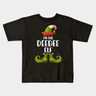 Im The Deedee Elf Christmas Kids T-Shirt